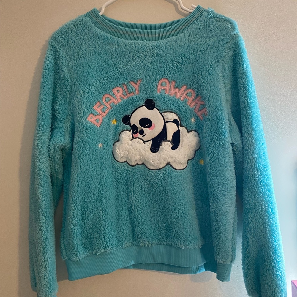 Bearly Awake Fuzzy Sweater